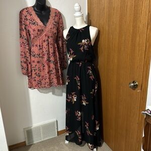 2 pc Xhilaration & a new day floral dress bundle size Small